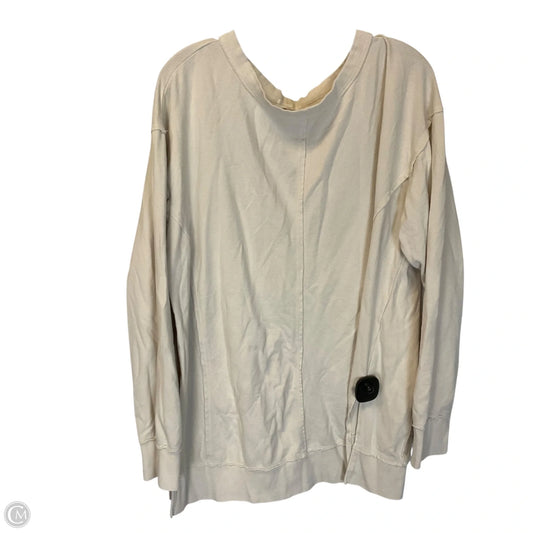 Top Long Sleeve By Free People In Tan, Size: Xl