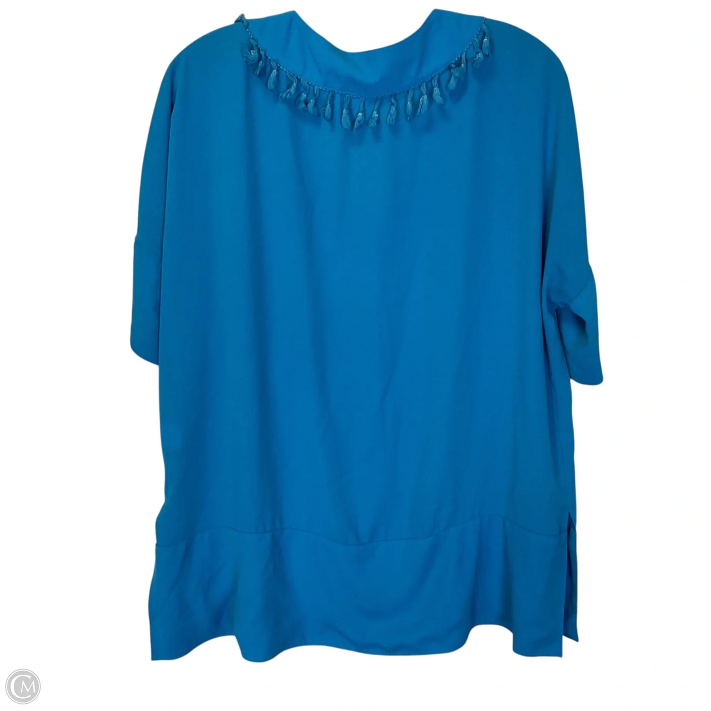 Top Short Sleeve By Crosby In Blue, Size: M