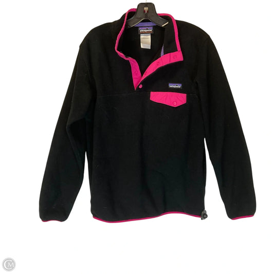 Sweatshirt Collar By Patagonia In Black, Size: M