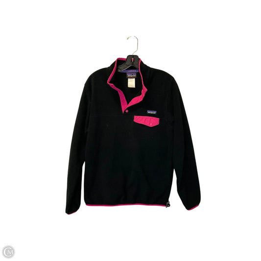 Sweatshirt Collar By Patagonia In Black, Size: M