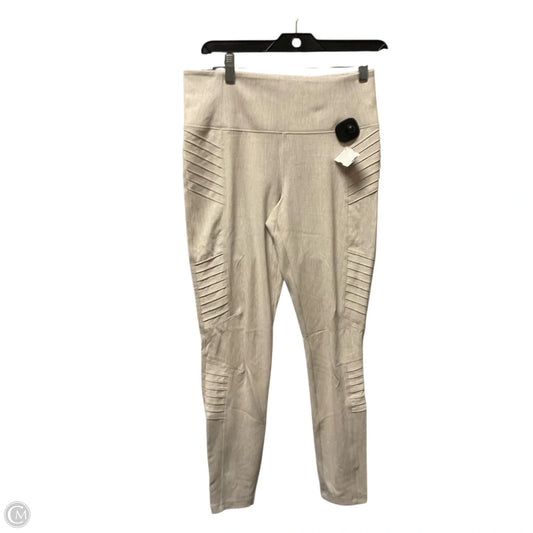 Athletic Leggings By Athleta In Tan, Size: M