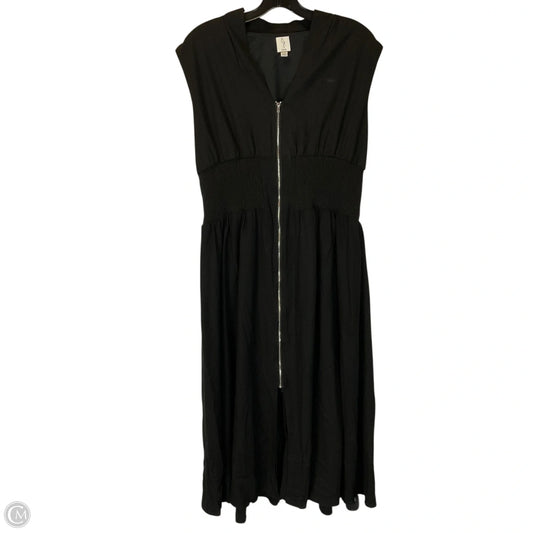 Dress Casual Midi By Joie In Black, Size: Xl