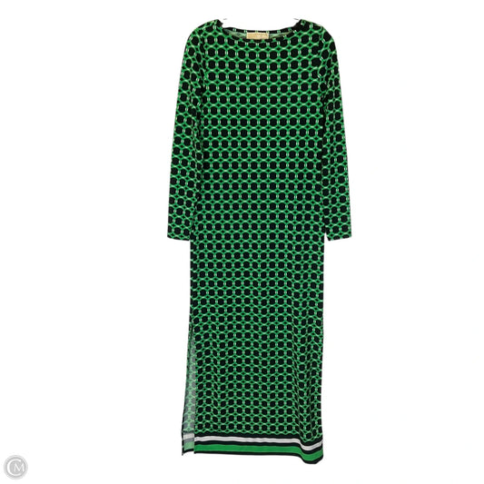 Dress Casual Maxi By Michael By Michael Kors In Green, Size: Xs