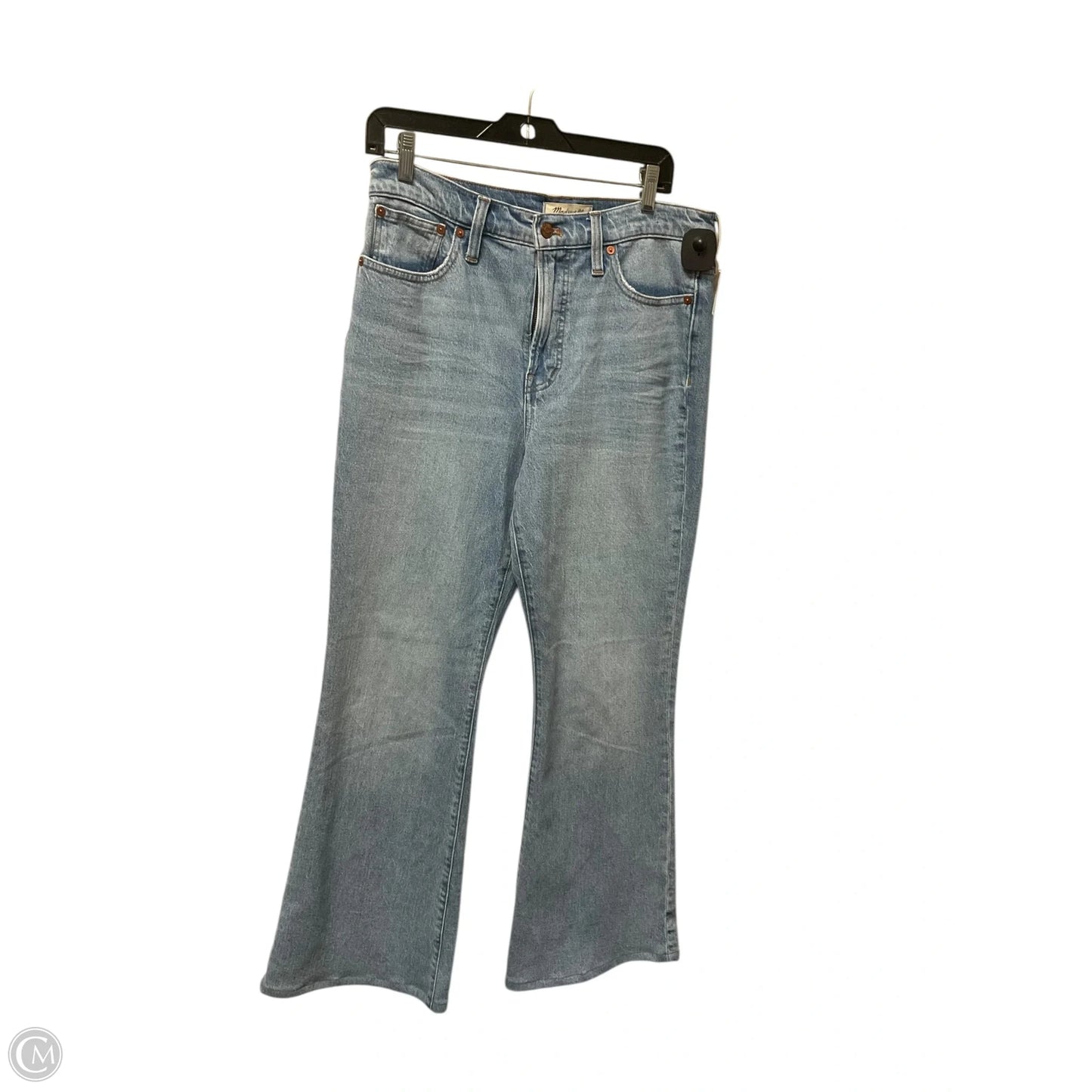 Jeans Flared By Madewell In Blue Denim, Size: 6