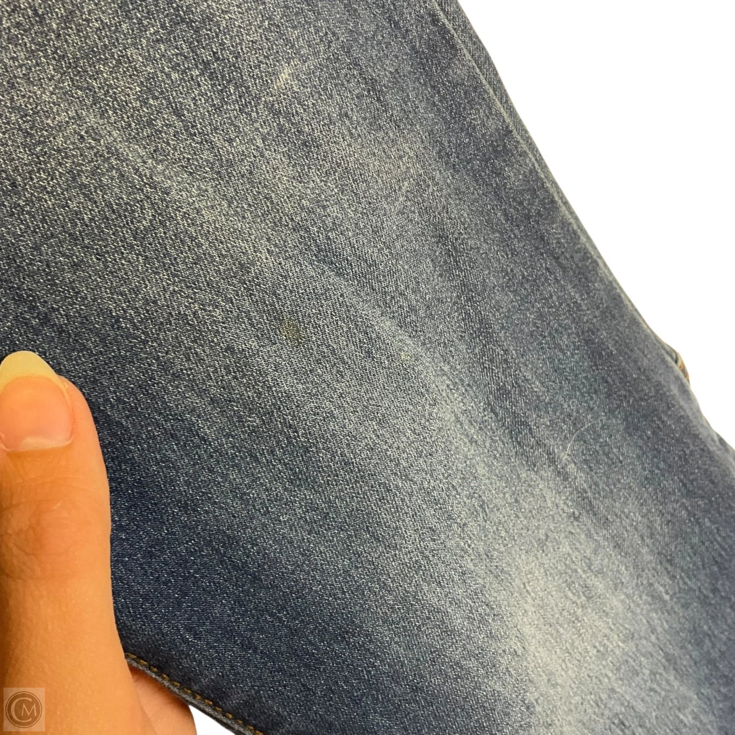 Jeans Flared By Free People In Blue Denim, Size: 4