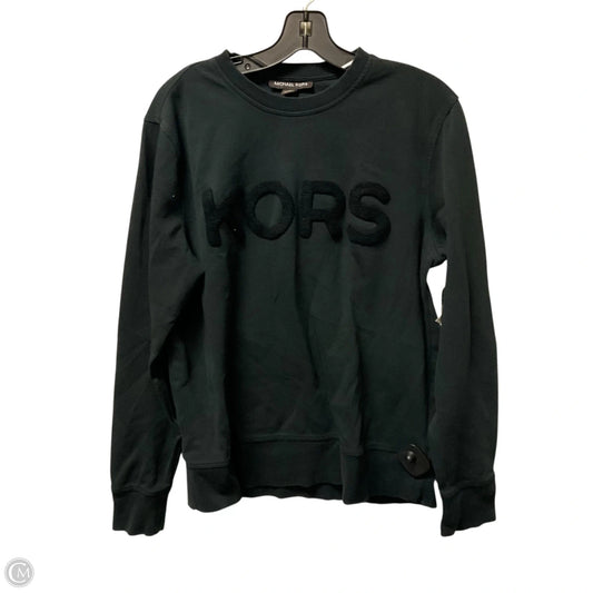 Sweatshirt Crewneck By Michael By Michael Kors In Black, Size: L