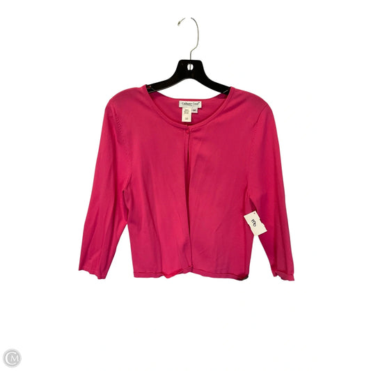 Cardigan By Coldwater Creek In Pink, Size: M