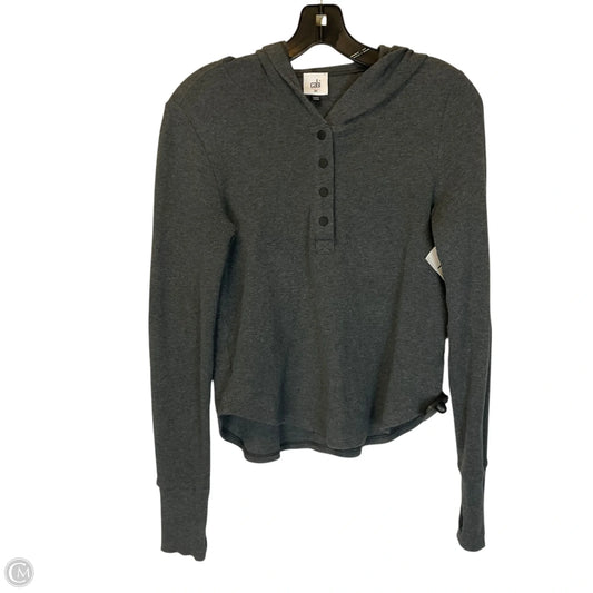 Top Long Sleeve By Cabi In Grey, Size: Xs