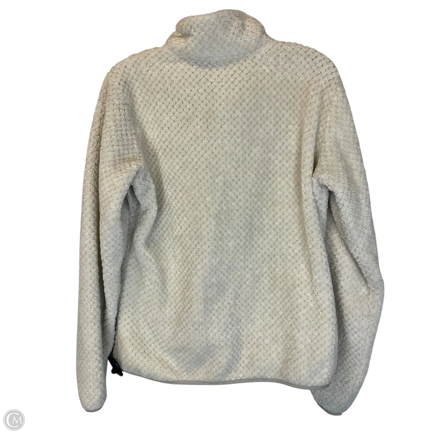Sweatshirt Collar By Columbia In White, Size: L