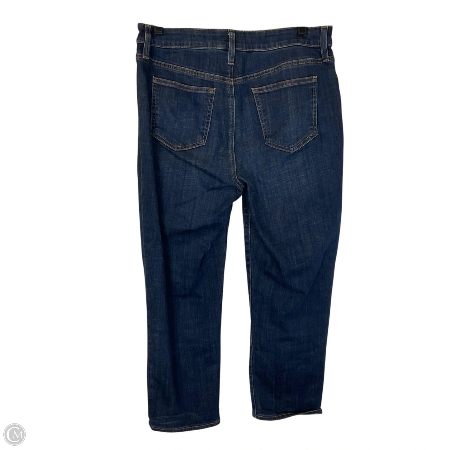 Jeans Cropped By Chicos In Blue Denim, Size: 8