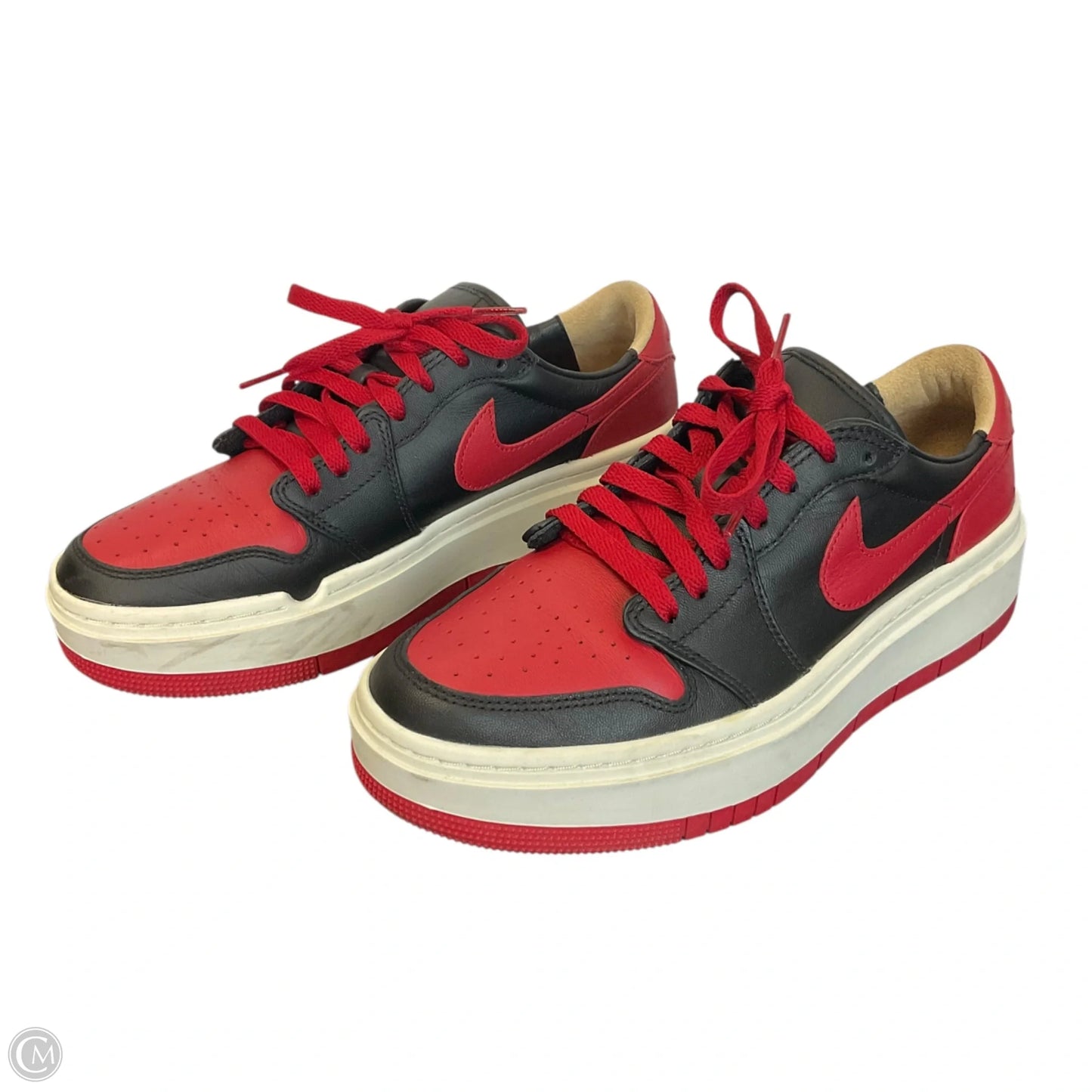Shoes Athletic By Nike In Black & Red, Size: 9