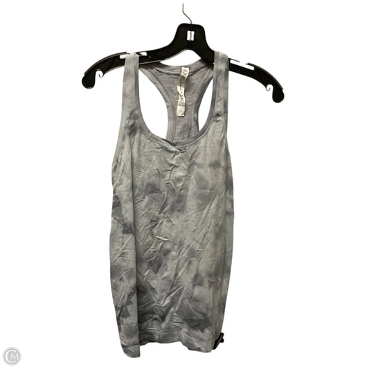 Athletic Tank Top By Lululemon In Grey, Size: 6
