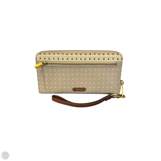 Wallet Designer By Fossil, Size: Medium