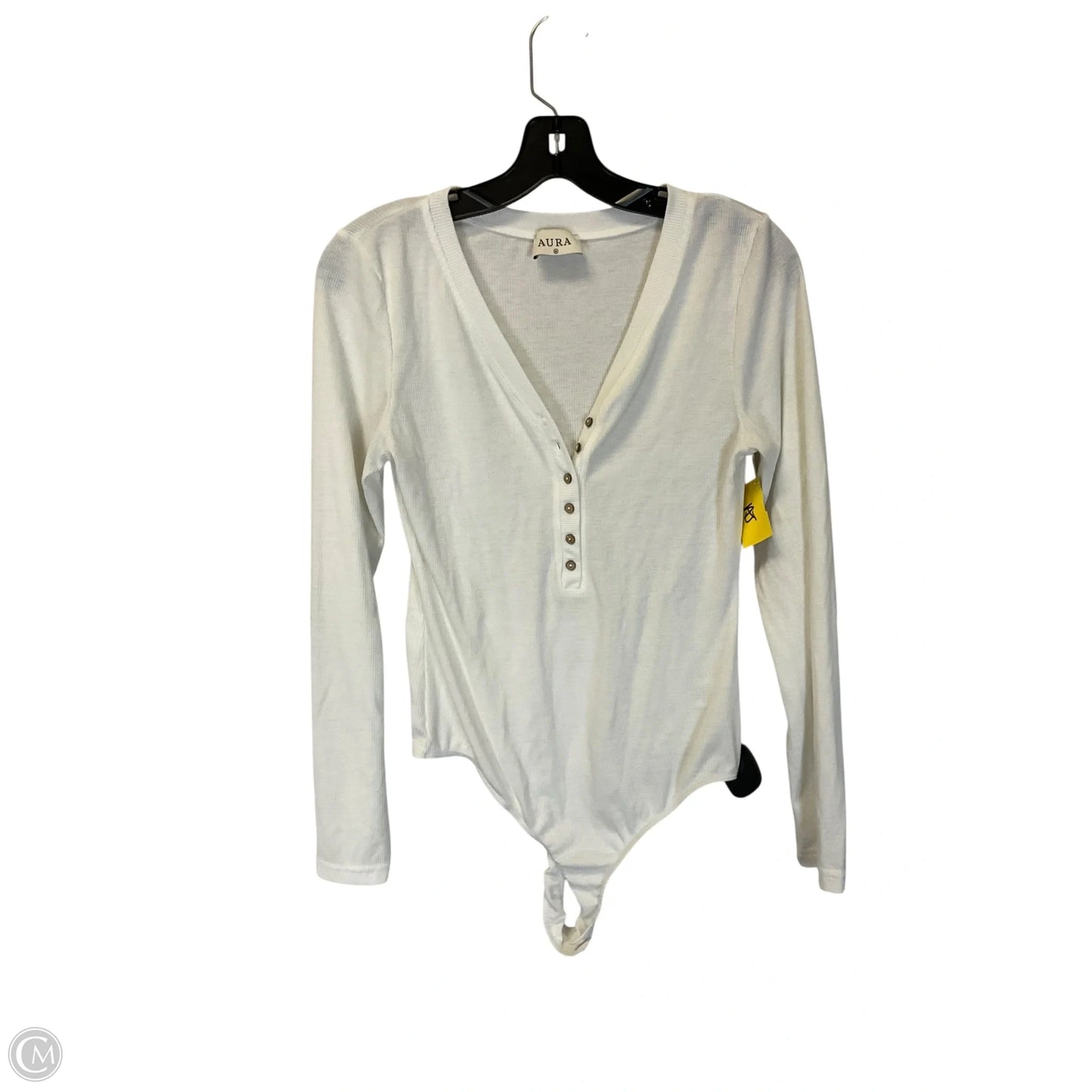 Bodysuit By Aura In White, Size: M