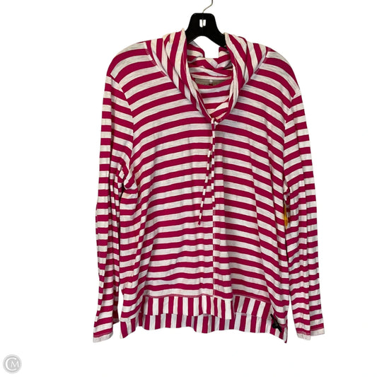 Top Long Sleeve By Chicos In Pink, Size: Xxl