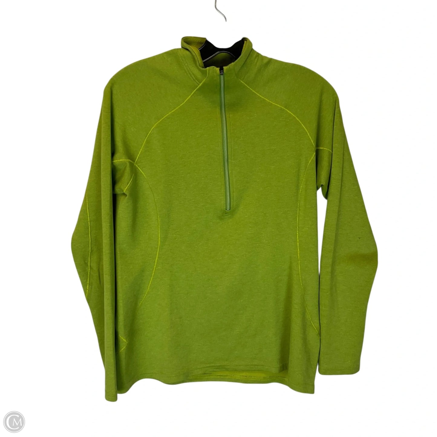 Athletic Sweatshirt Collar By Patagonia In Green, Size: M