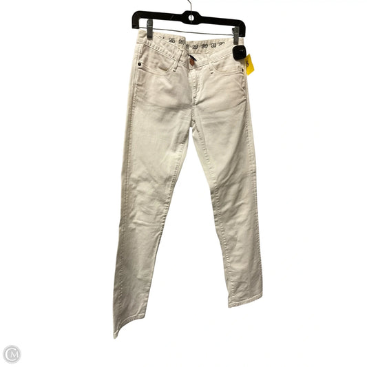 Jeans Boot Cut By Cmb In White Denim, Size: 4
