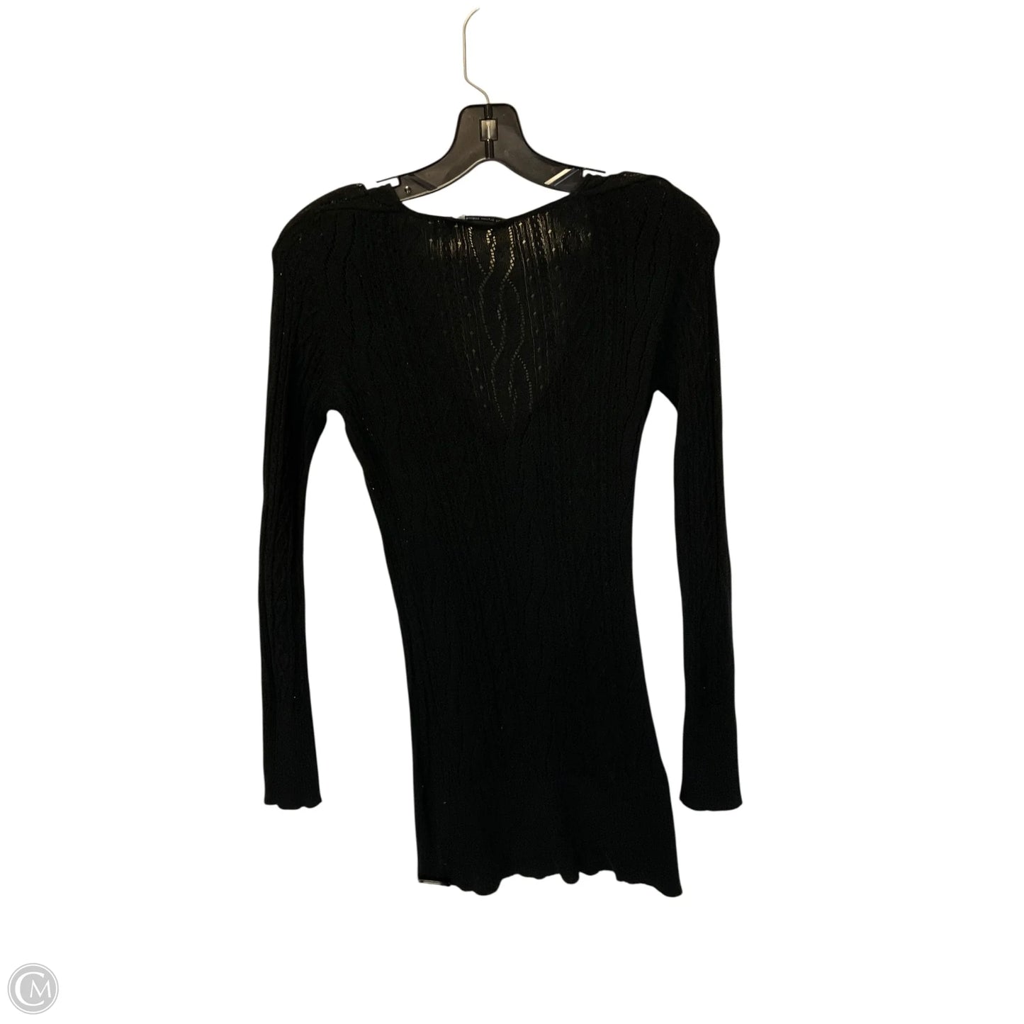 Top Long Sleeve By Autumn Cashmere In Black, Size: S