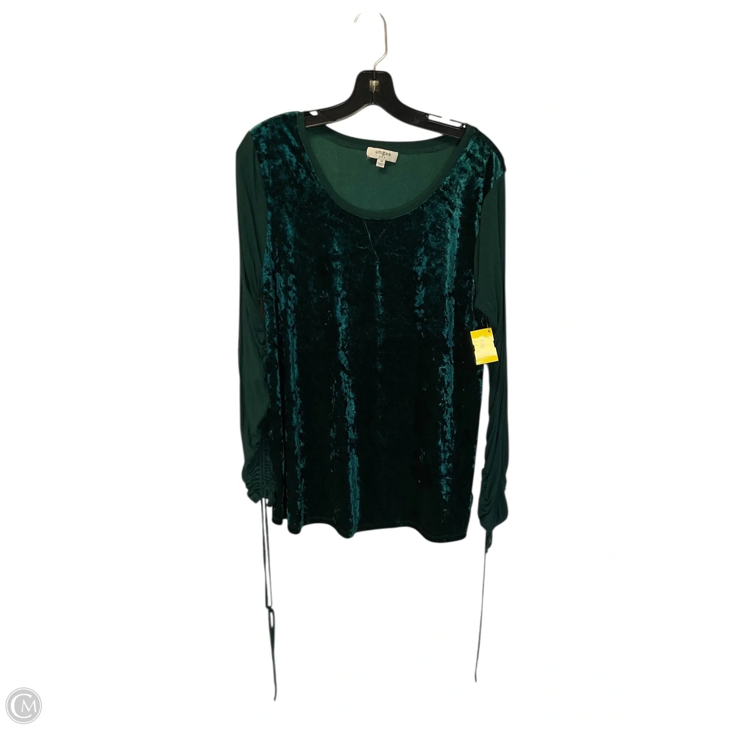 Top Long Sleeve By Umgee In Green, Size: M
