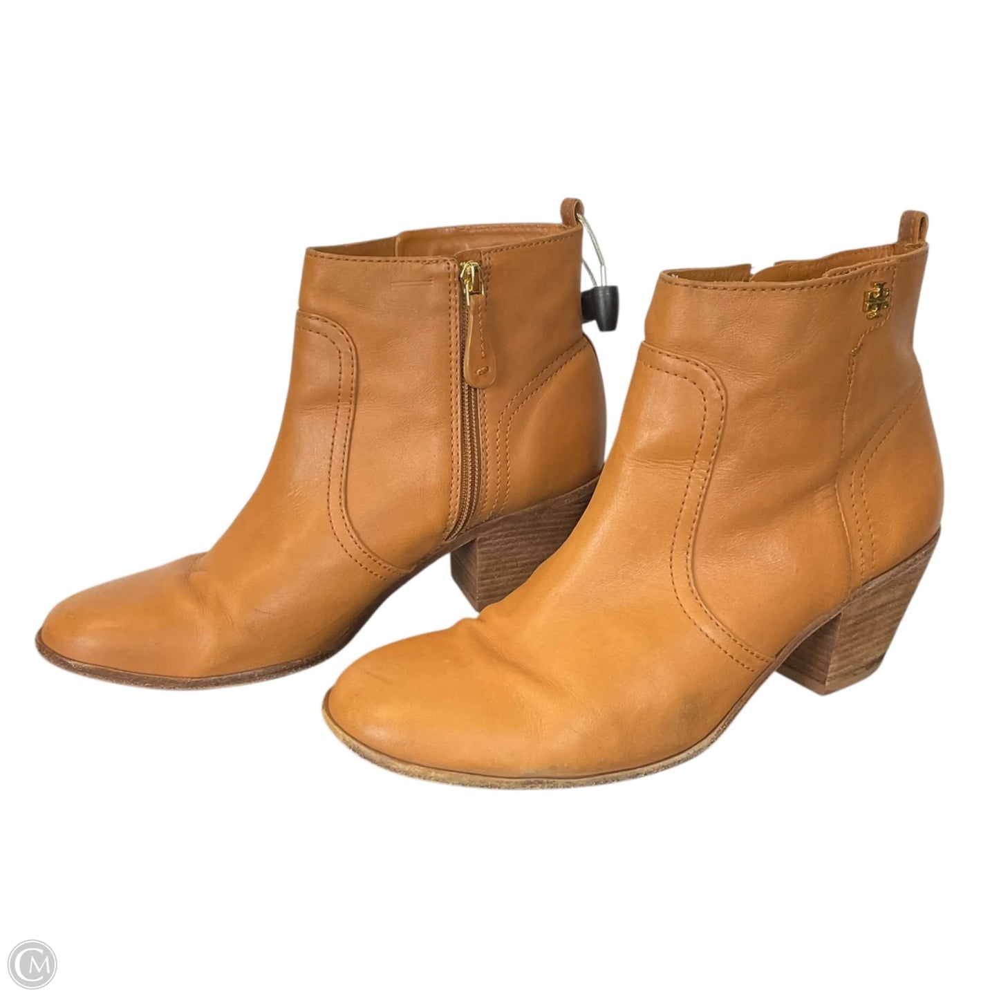 Boots Designer By Tory Burch In Tan, Size: 10