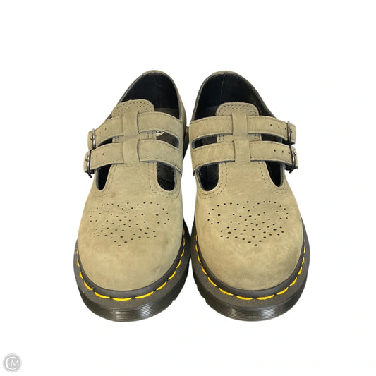 Shoes Flats By Dr Martens In Green, Size: 7