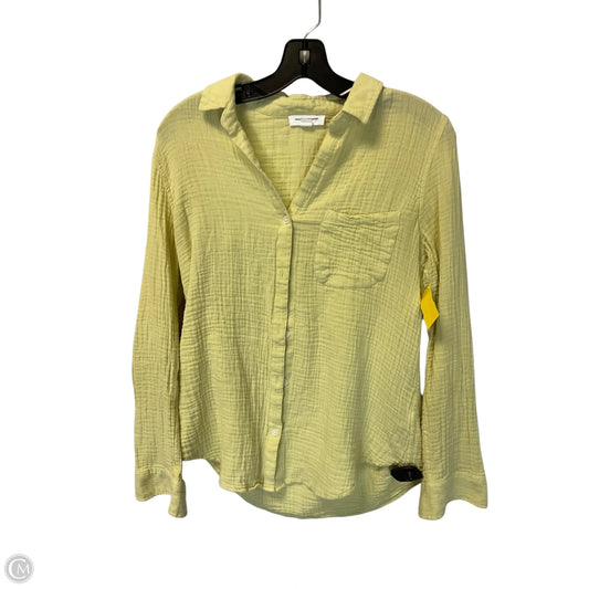 Top Long Sleeve By Beachlunchlounge In Yellow, Size: S