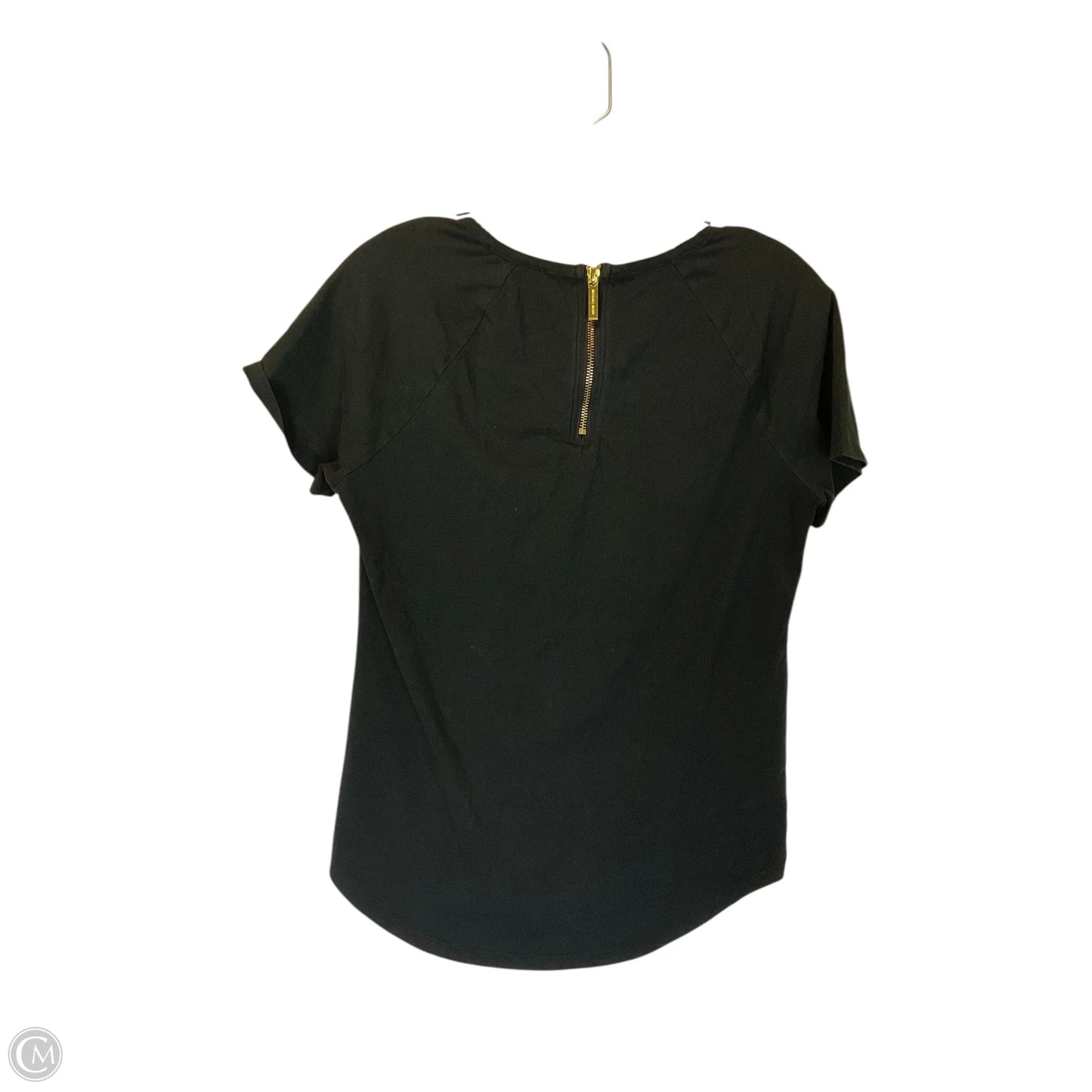 Top Short Sleeve By Michael By Michael Kors In Black, Size: M