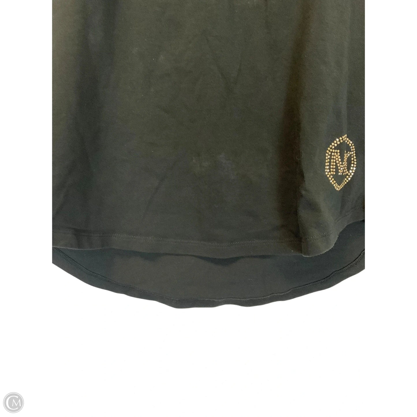 Top Short Sleeve By Michael By Michael Kors In Black, Size: M