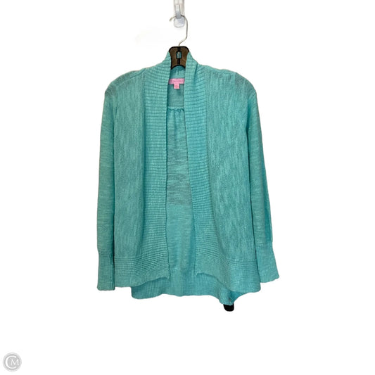 Cardigan Designer By Lilly Pulitzer In Blue, Size: Xs