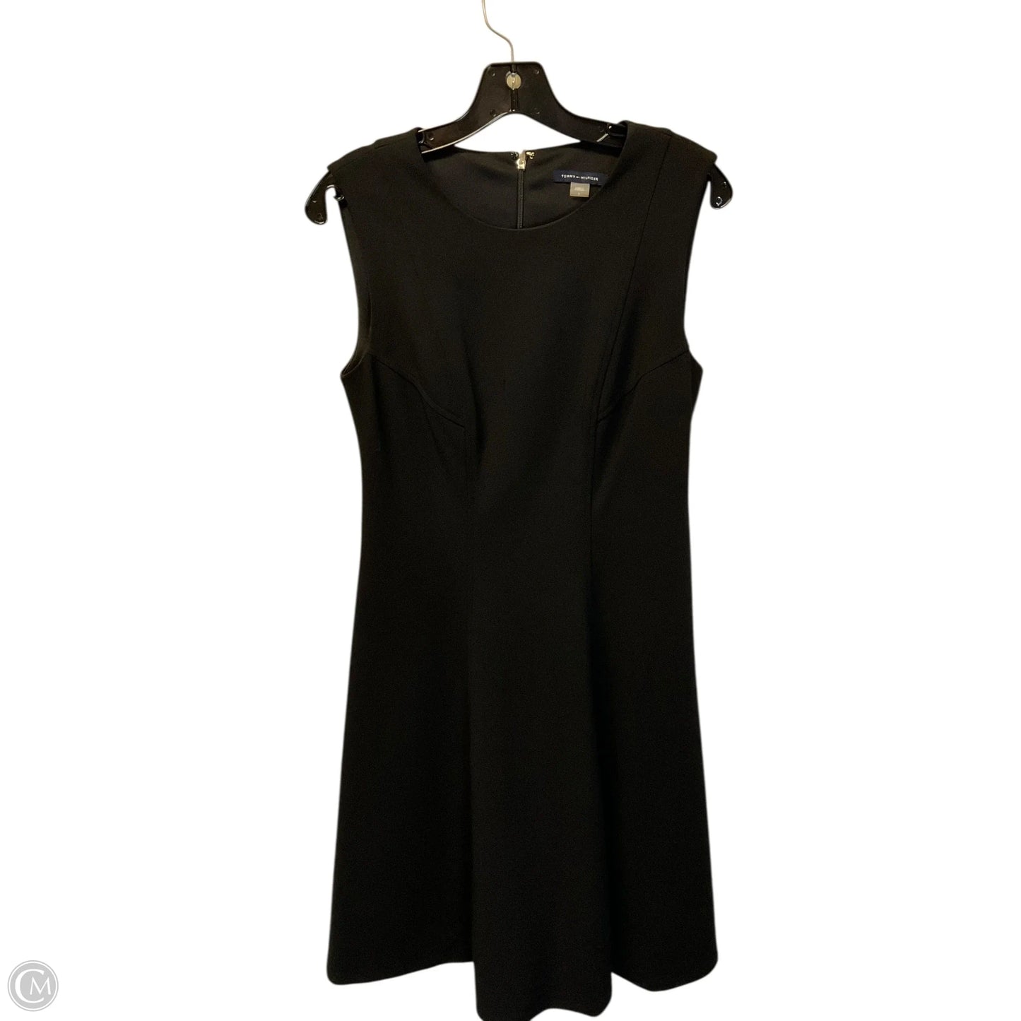 Dress Casual Midi By Cmc In Black, Size: 6