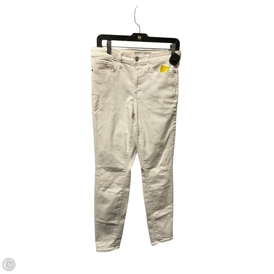 Jeans Skinny By Athleta In White Denim, Size: 8