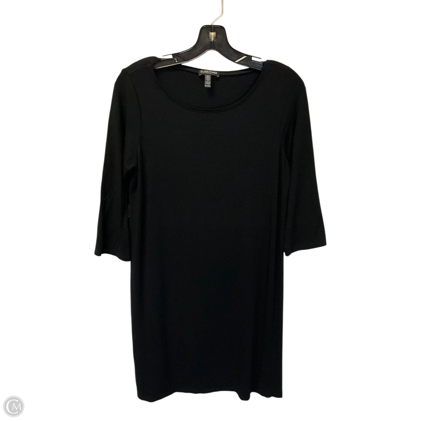 Dress Casual Short By Eileen Fisher In Black, Size: M