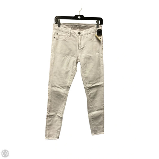 Jeans Skinny By Articles Of Society In White Denim, Size: 4