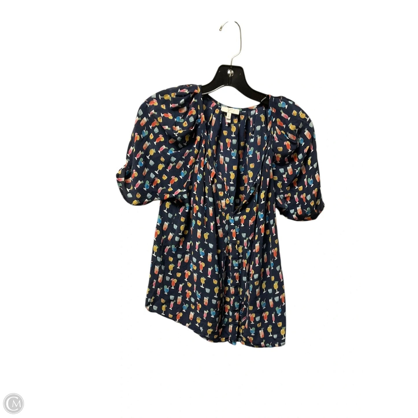 Top Short Sleeve By Joie In Blue, Size: S