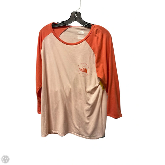 Top Long Sleeve Basic By The North Face In Orange, Size: Xl