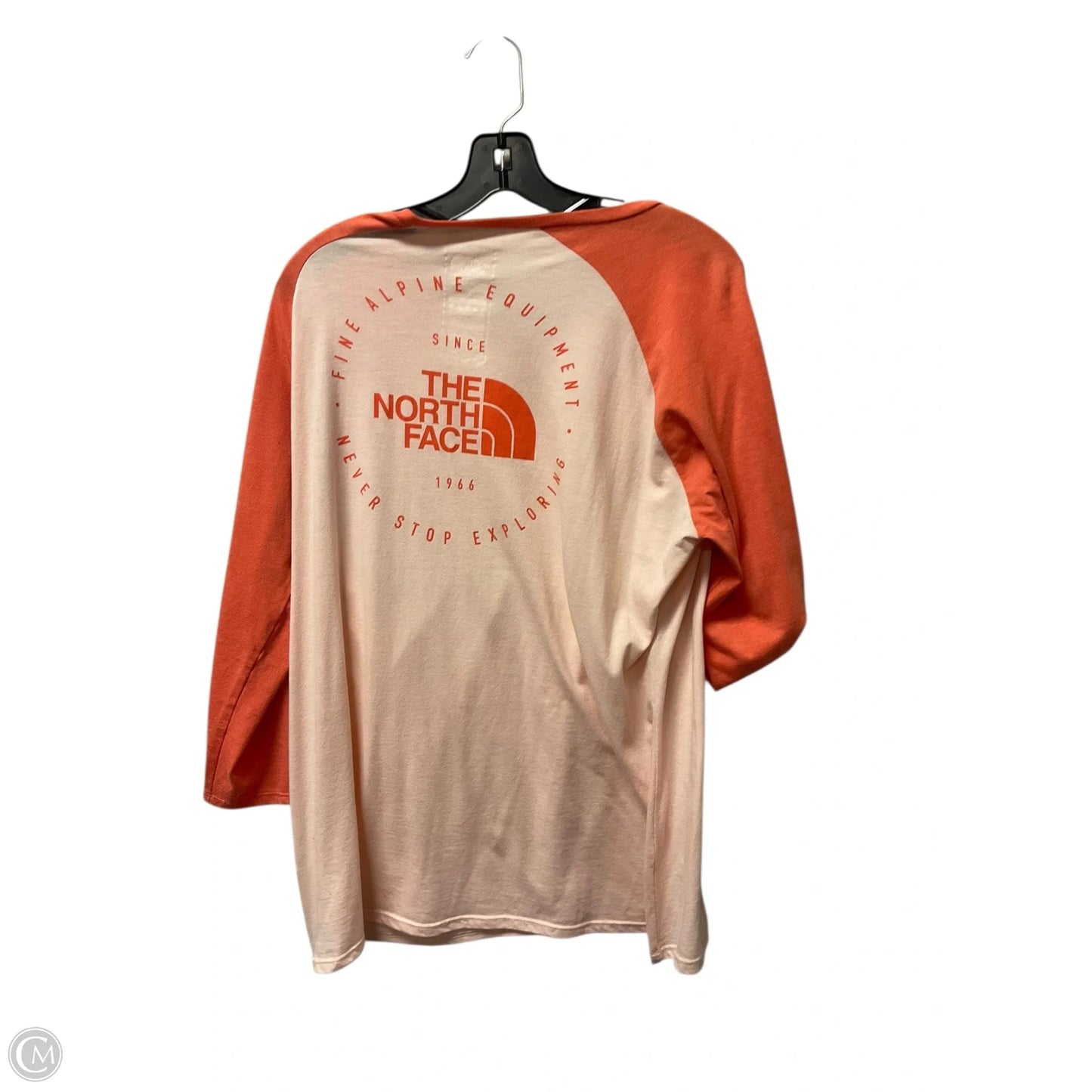 Top Long Sleeve Basic By The North Face In Orange, Size: Xl