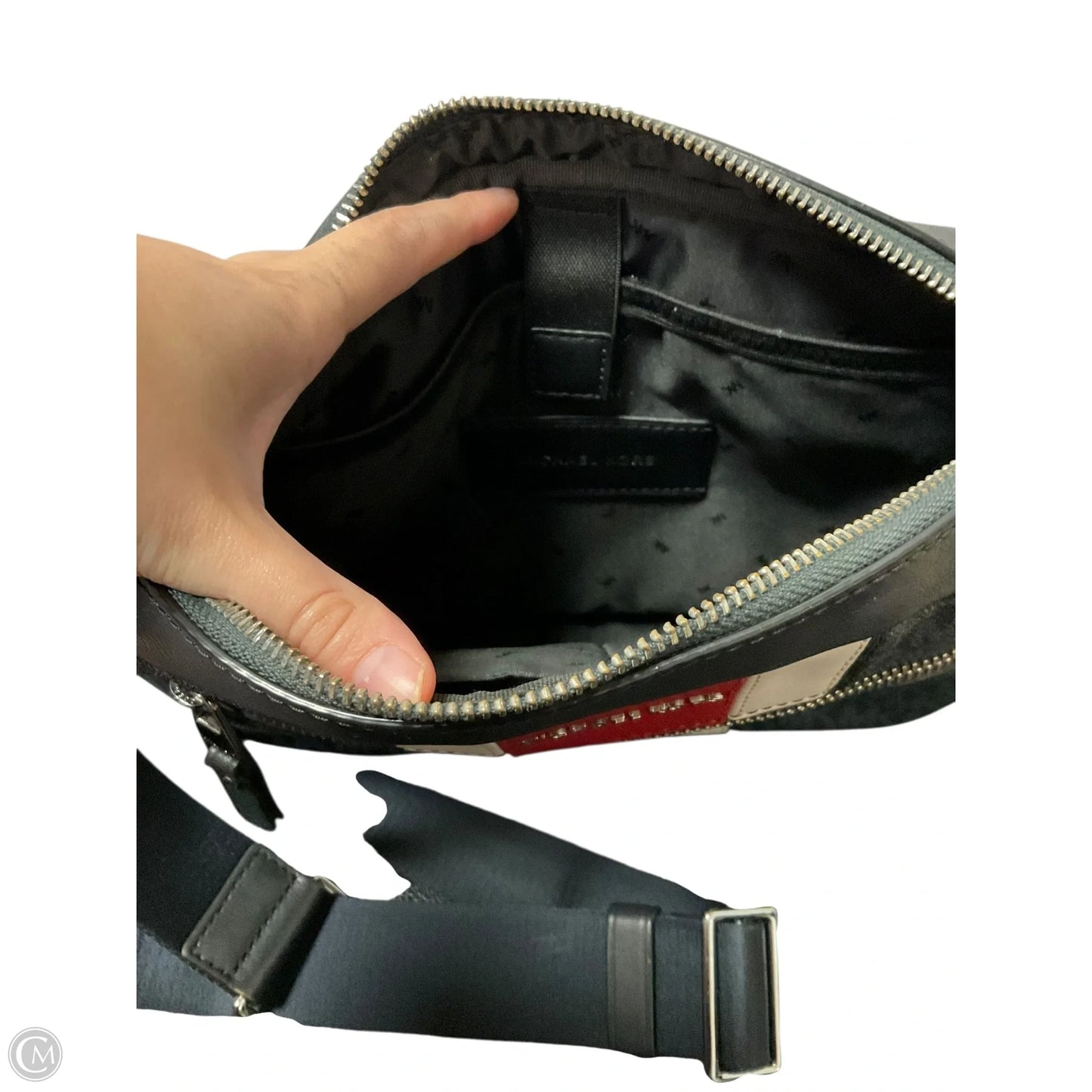 Crossbody Designer By Michael Kors, Size: Medium