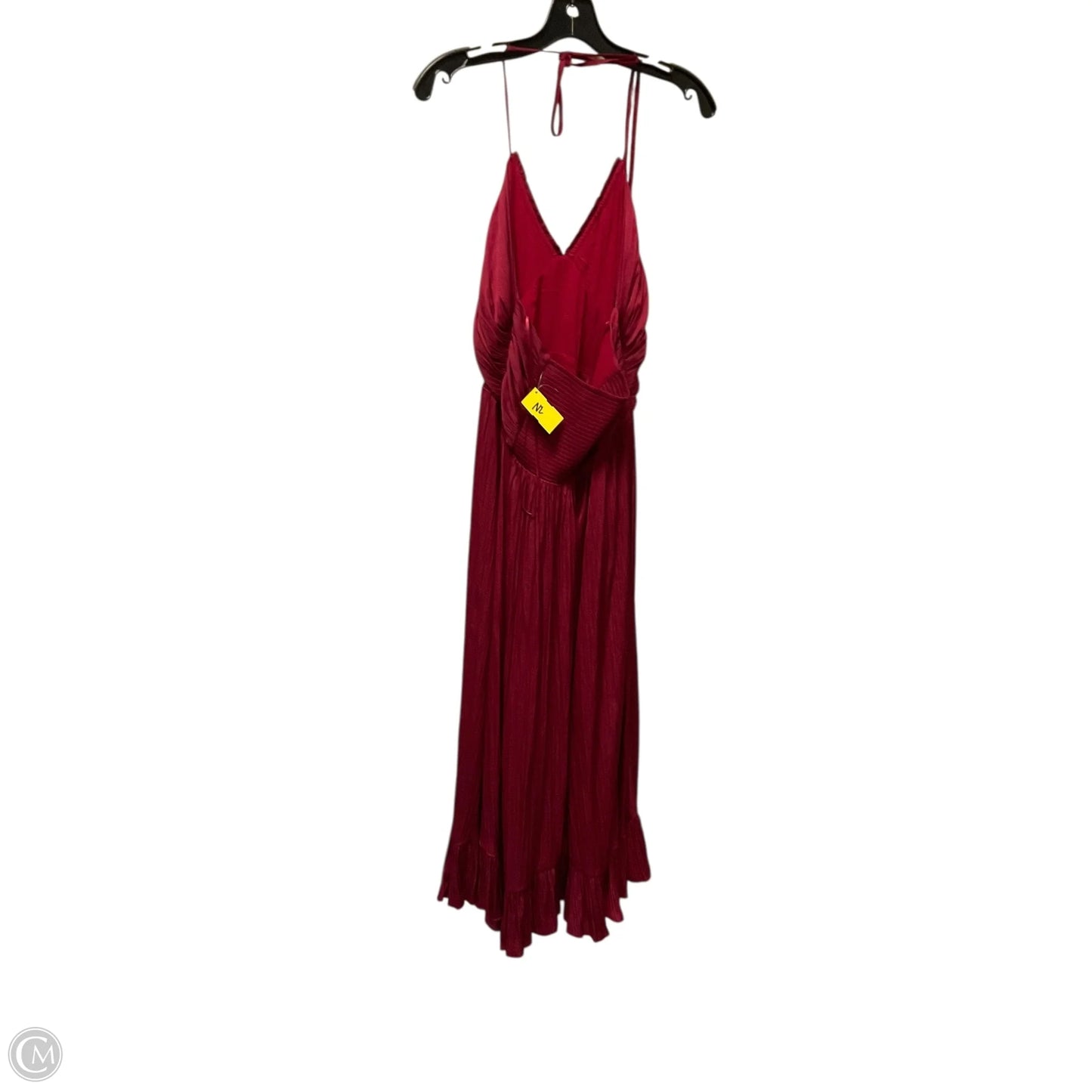 Dress Party Long By Anthropologie In Red, Size: M