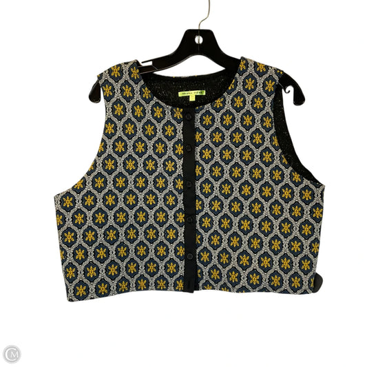 Vest Other By Cmb In Blue & Yellow, Size: M