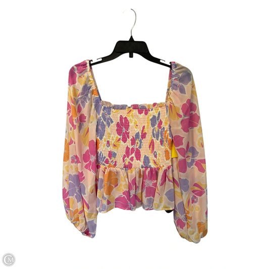 Top Long Sleeve By Baltic Born In Multi-colored, Size: M