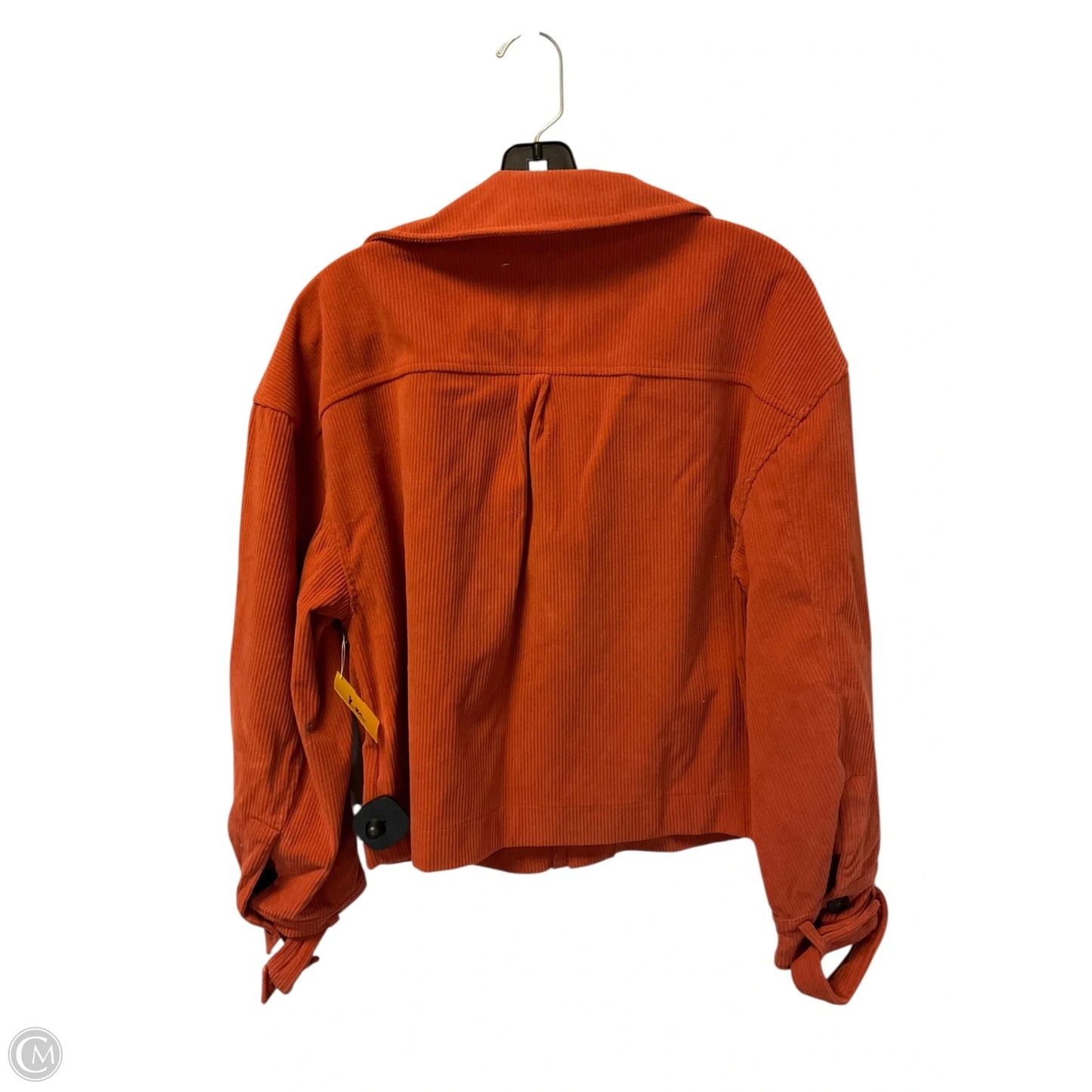 Jacket Shirt By Avec Les Filles In Orange, Size: S