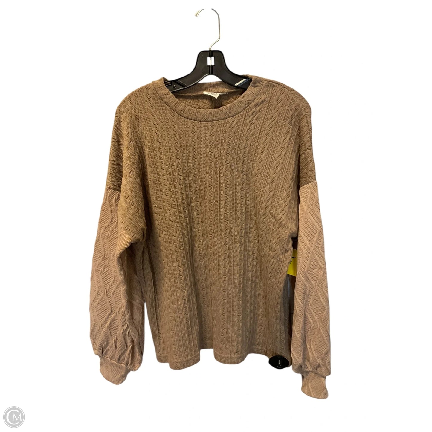 Sweater By Cmc In Tan, Size: M