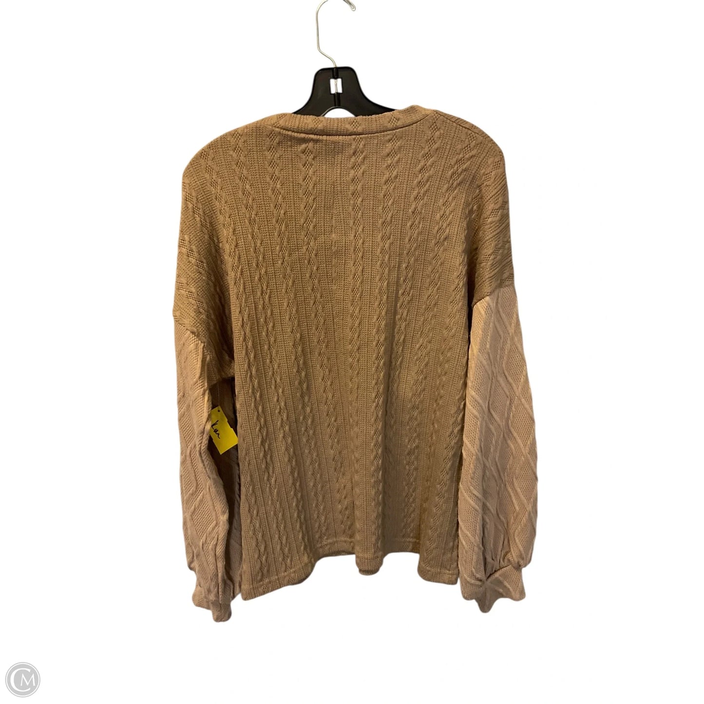 Sweater By Cmc In Tan, Size: M