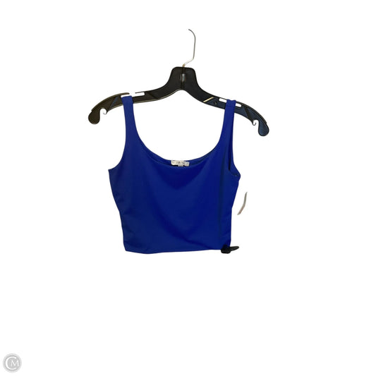 Top Sleeveless By Iris In Blue, Size: S