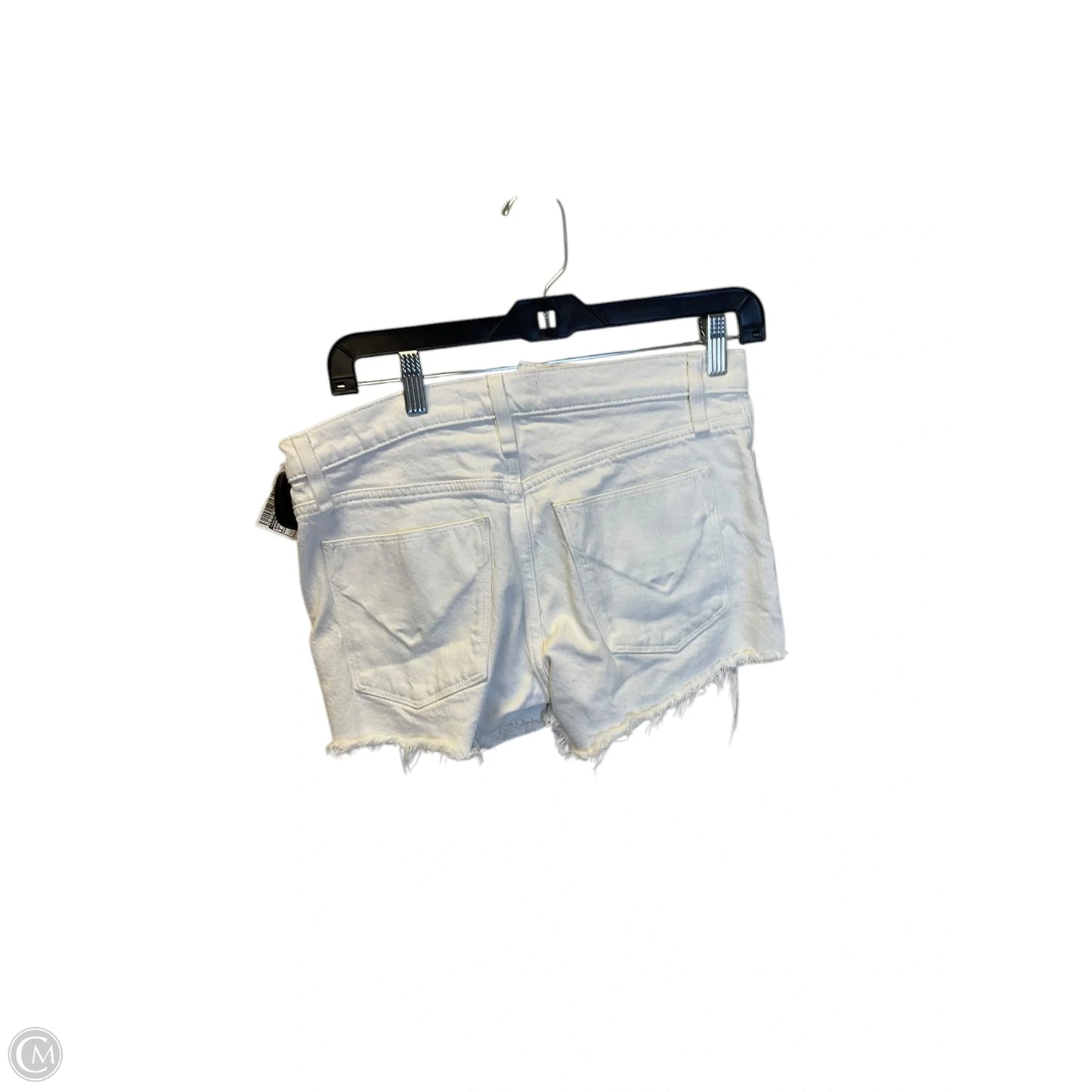 Shorts By Hudson In White Denim, Size: 2