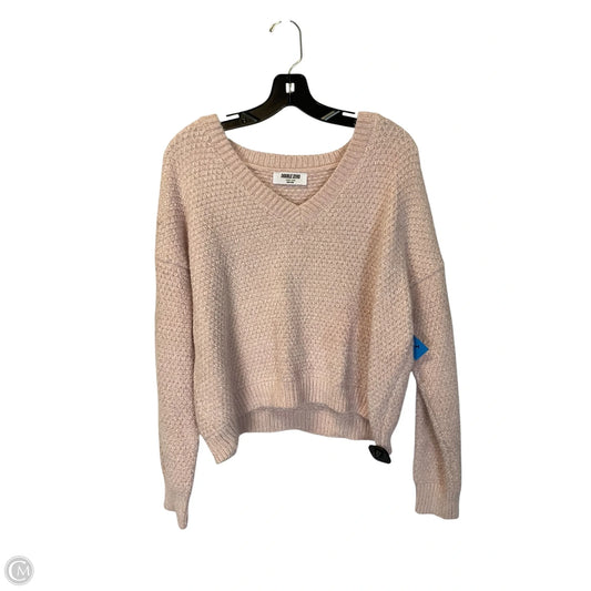 Sweater By Double Zero In Pink, Size: L