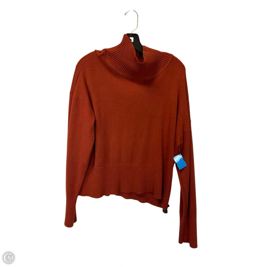 Sweater By Cyrus Knits In Orange, Size: L