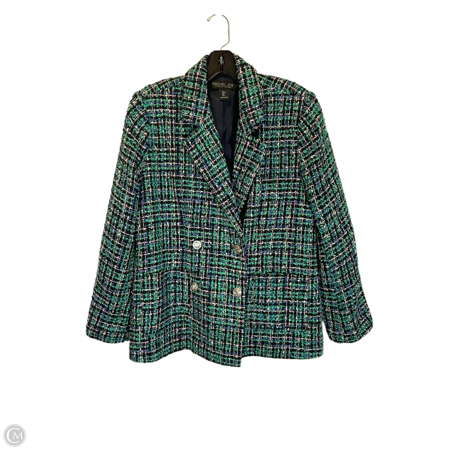 Blazer By Rachel Zoe In Green, Size: L