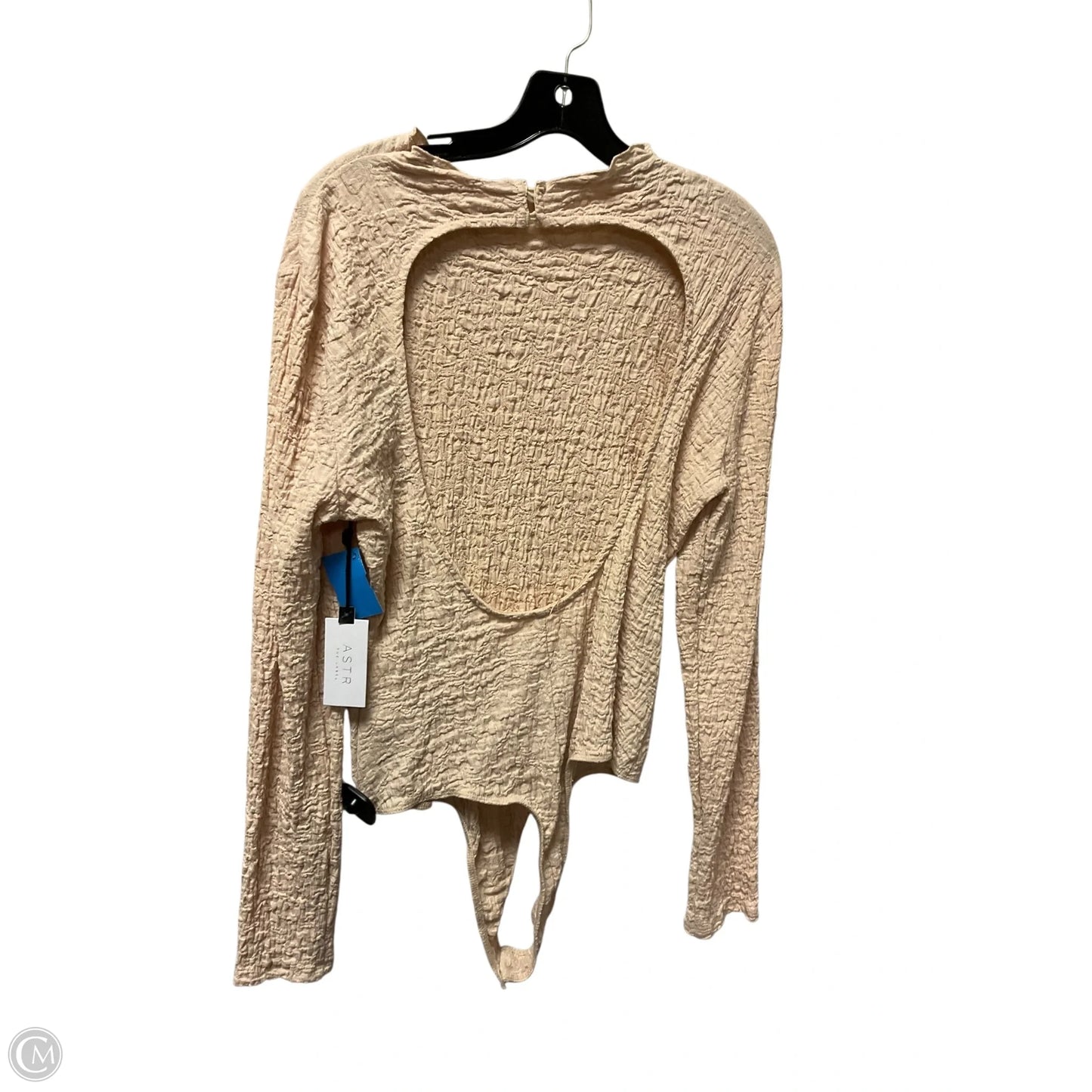 Bodysuit By Astr In Tan, Size: L