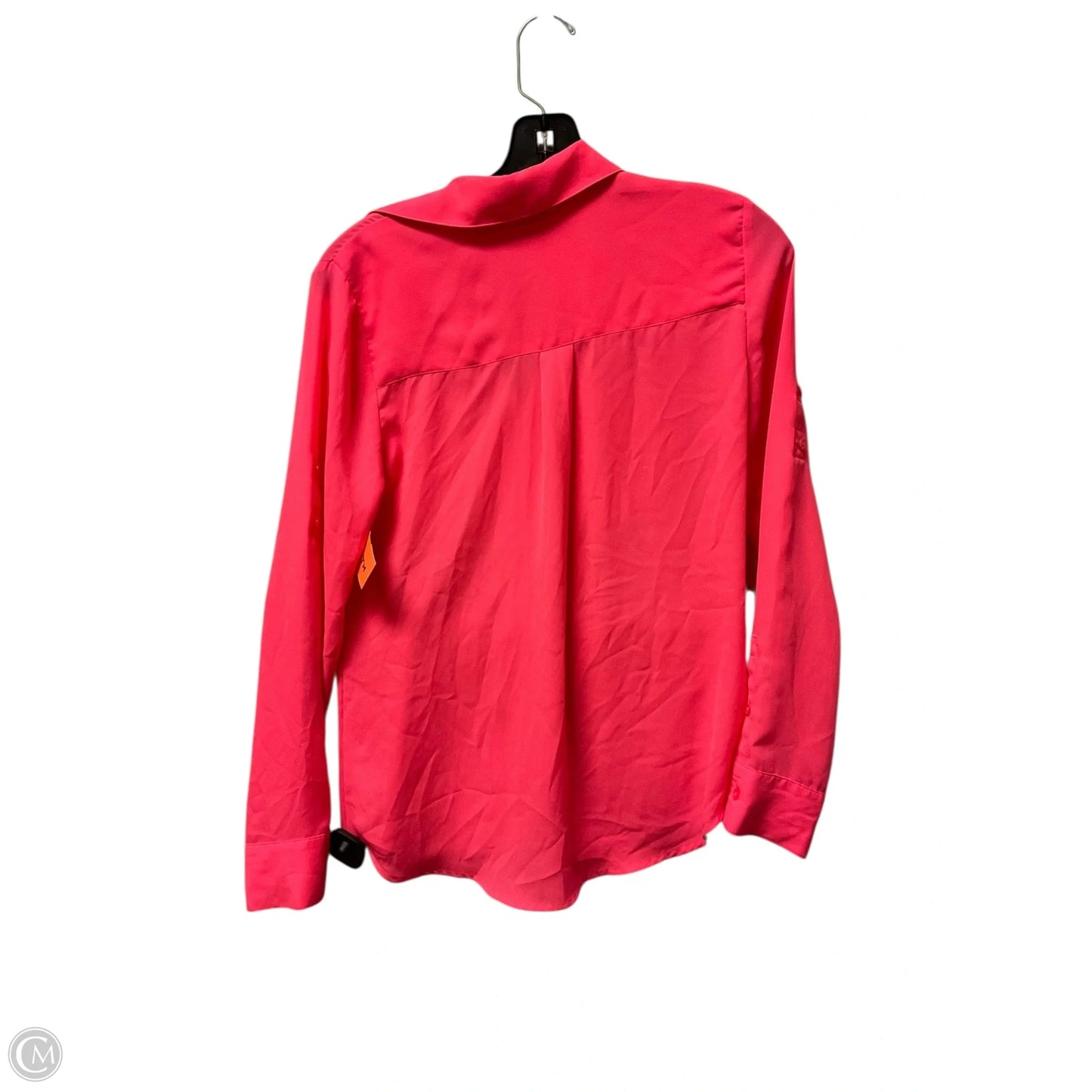 Top Long Sleeve By Express In Pink, Size: Xs